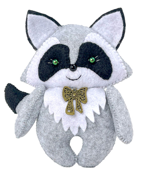 Raccoon 1 Felt Toy Sewing Pattern