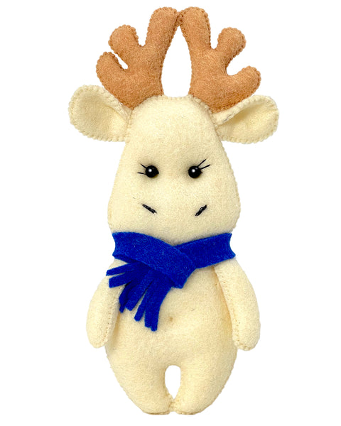 Patrón de costura de fieltro de juguete Deer 2