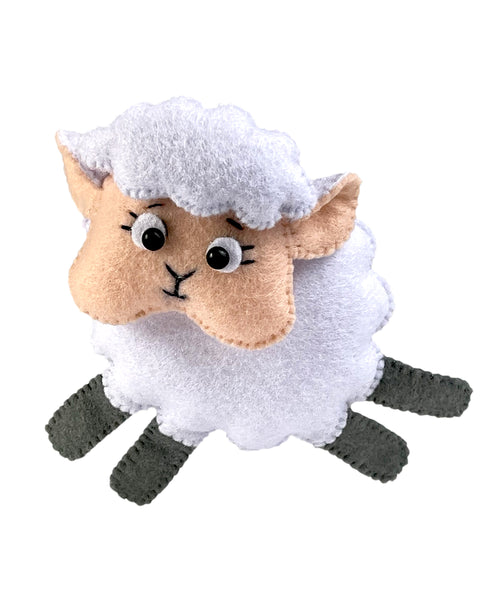 Patron de couture jouet en feutre Mouton 2