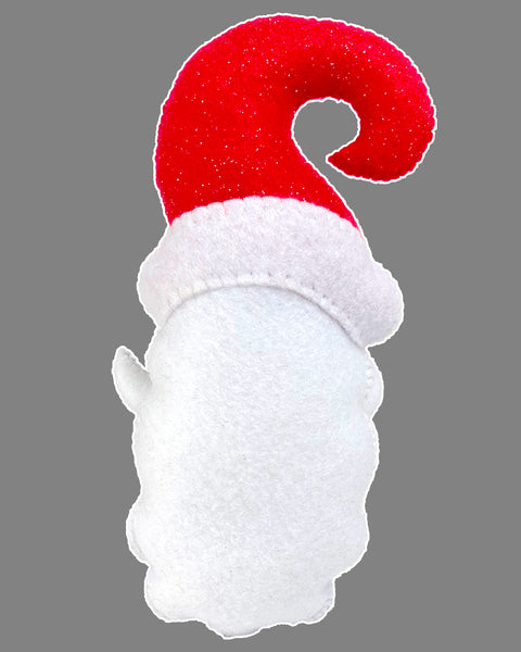 Patrón de costura de juguete de fieltro Papá Noel 1