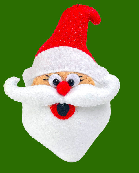 Дед Мороз 3 Войлочная игрушка Выкройка для шитья