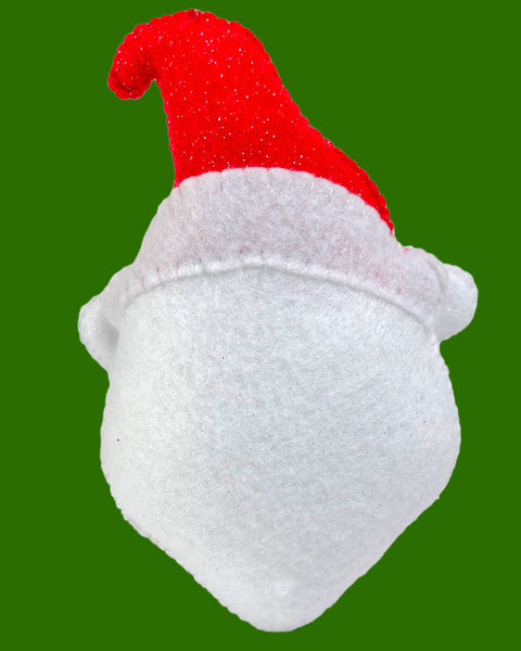 Patrón de costura de juguete de fieltro de Papá Noel 3
