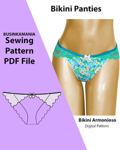 Bikini Armonioso Sewing Pattern