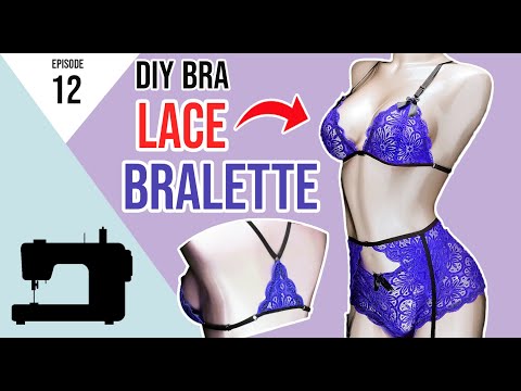 Bralette Bra Sewing Pattern