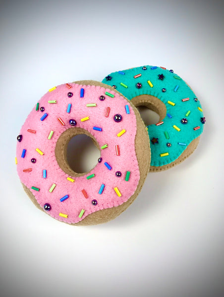 Donut Felt Toy Sewing Pattern
