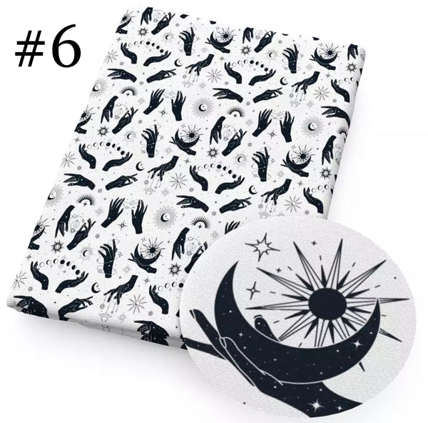 Spooky Hand Palm Print 50*145cm 4 Way Stretch Elastic High Quality Fabric For Lingerie