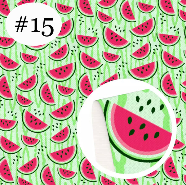Watermelon Print 50*145cm 4 Way Stretch Elastic High Quality Fabric For Lingerie