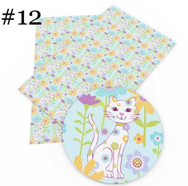 Kätzchen-Druck, 50 x 145 cm, 4-Wege-Stretch, elastischer, hochwertiger Stoff für Dessous