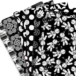 Черно-белая ткань высокого качества простирания пути печати 50*145км 4 эластичная для женского белья