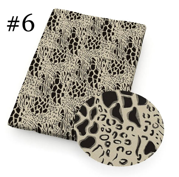 Animal Prints Print 50*145cm 4 Way Stretch Elastic High Quality Fabric For Lingerie