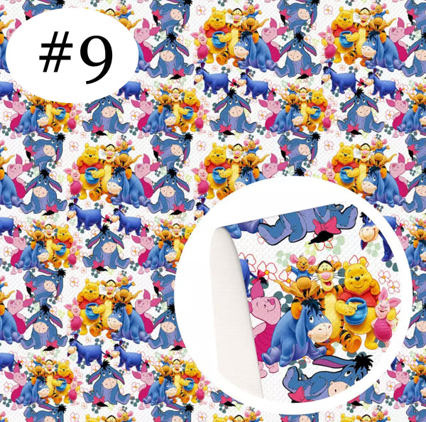Disney Winnie The Pooh Print 50*145cm 4 Way Stretch Elastic High Quality Fabric For Lingerie