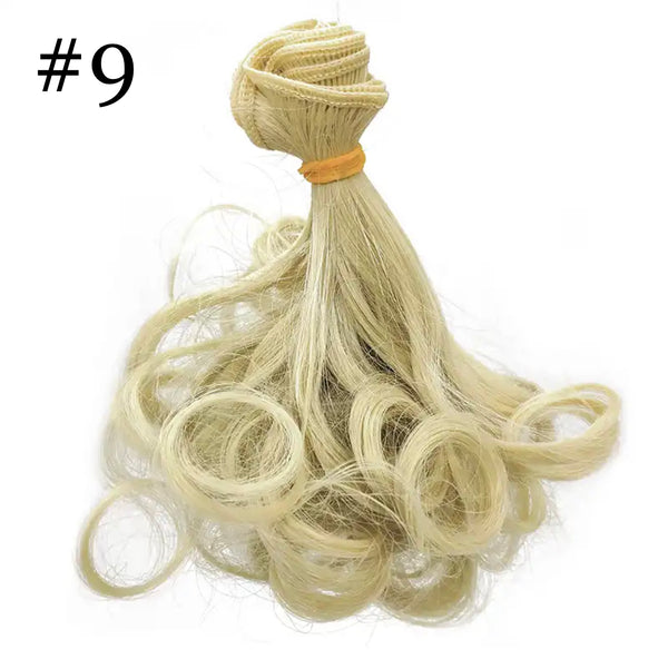 аксессуары для волос большой волны 15*100 см для изготовления кукол ручной работы
