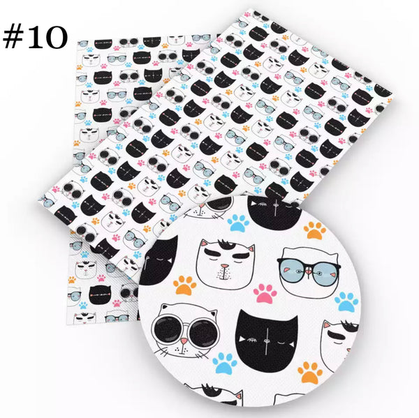 Kätzchen-Druck, 50 x 145 cm, 4-Wege-Stretch, elastischer, hochwertiger Stoff für Dessous