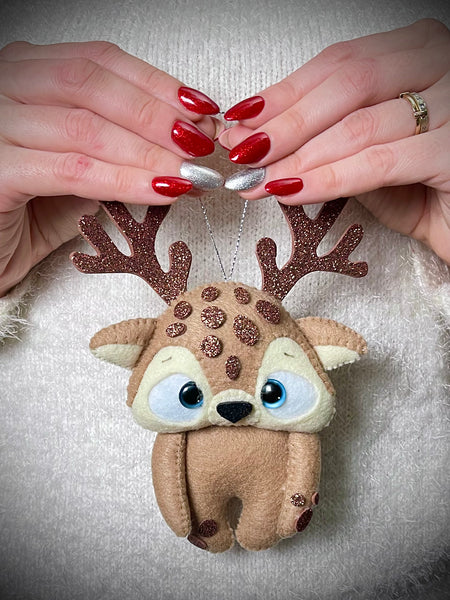 Deer 4 Felt Toy Sewing Pattern