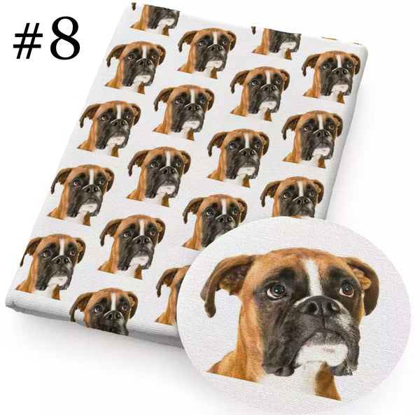 Dogs Print 50*145cm 4 Way Stretch Elastic High Quality Fabric For Lingerie