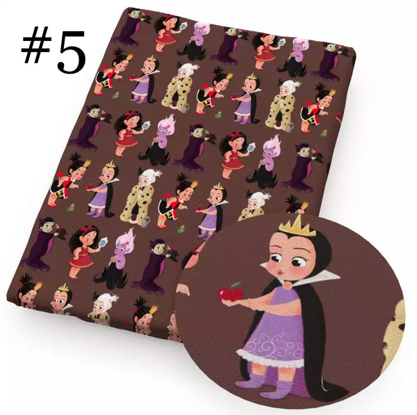 Disney Witch Print 50*145cm 4-Wege-Stretch elastischer hochwertiger Stoff für Dessous