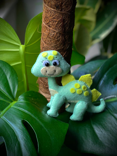 Dino Set Toy Felt Sewing Pattern