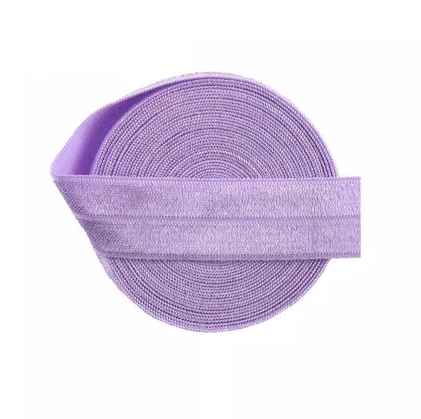 25 mm solide, glänzende, umklappbare Gummibänder