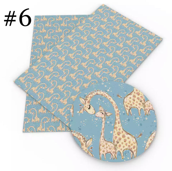 Ткань простирания пути печати 50*145км 4 животных зоопарка эластичная высококачественная для женского белья