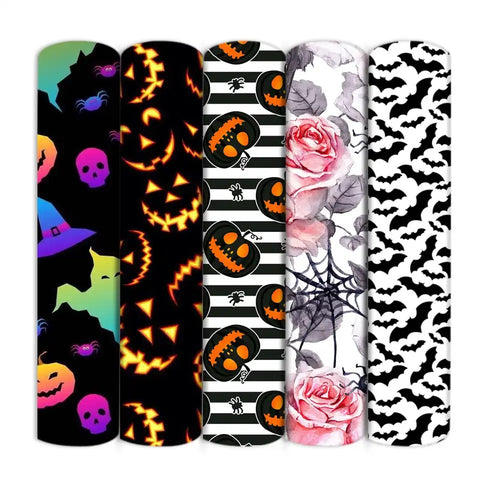 Halloween Print 50*145cm 4 Way Stretch Elastic High Quality Fabric For Lingerie