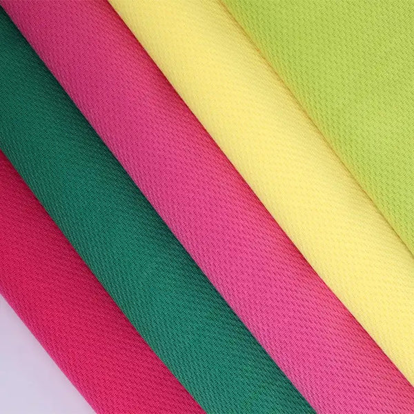 50 * 150 cm schnell trocknende, atmungsaktive gestrickte Stretch-Polyester-Jersey-Mesh-Stoffe