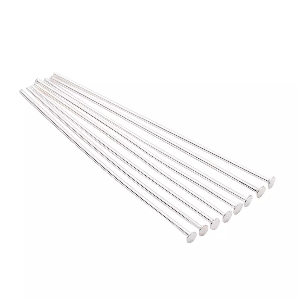 Flat Head Pins Findings For DIY Jewelry Making