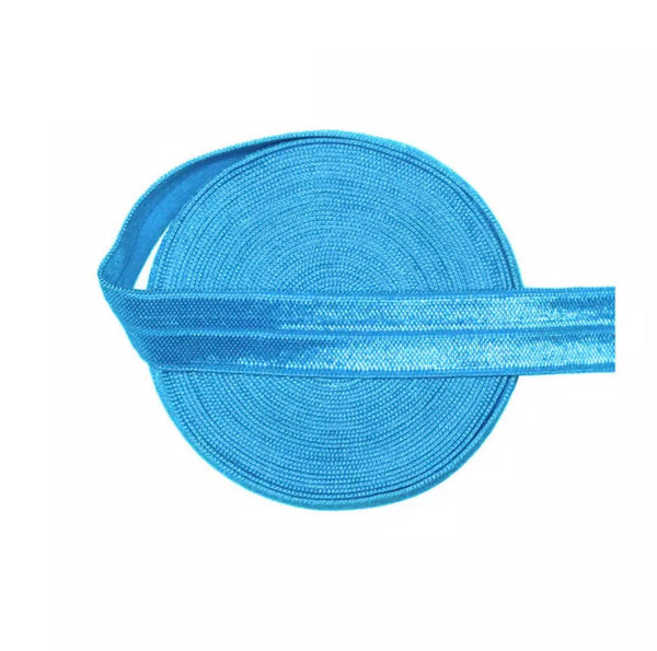 25 mm solide, glänzende, umklappbare Gummibänder