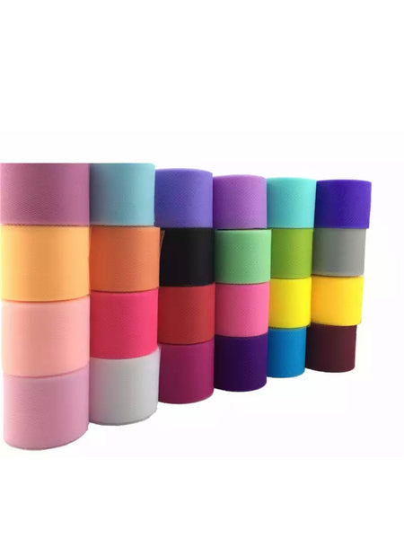 Shiny Tulle Roll Fabric For Decorations
