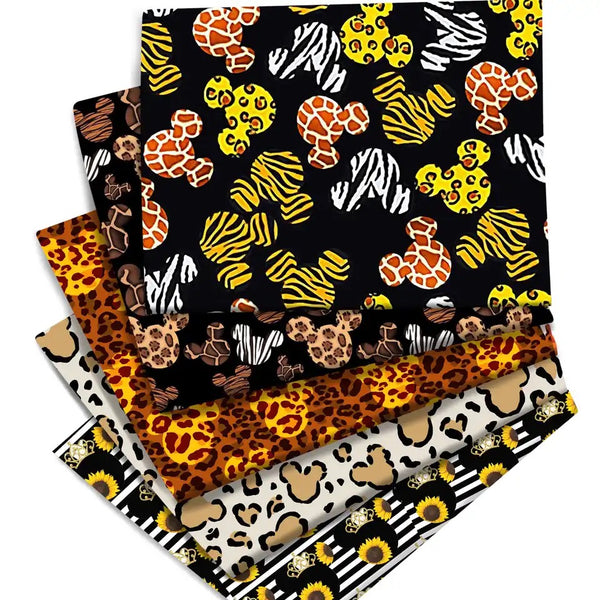 Disney Mickey Print 50*145cm 4-Wege-Stretch elastischer hochwertiger Stoff für Dessous